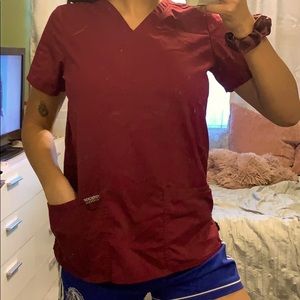 Cherokee Workwear 2 Pocket Scrub Top